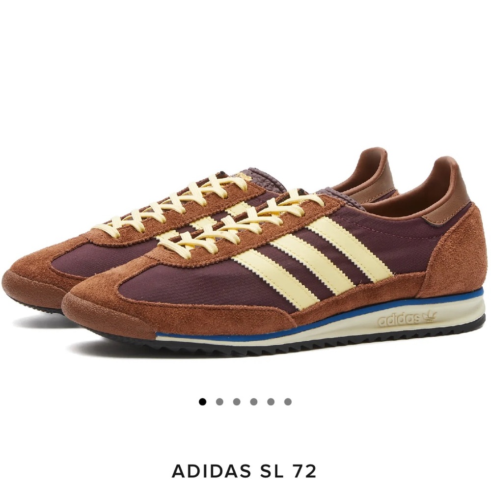 Adidas SL 72 Suede Sneakers Burgundy Women’s 8.5